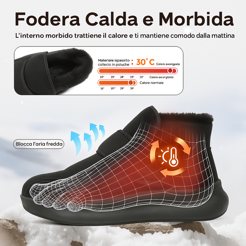 Stivaletto Ortopedico Invernale Unisex